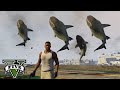 GTA V PC MODS - El Ataque De Los Tiburones - El Arma Definitiva INCREIBLE