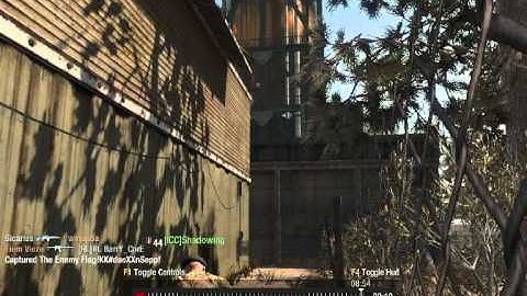 Call of Duty: Black Ops - Insane random Tomahawk kill on Radiation! - Shadowing