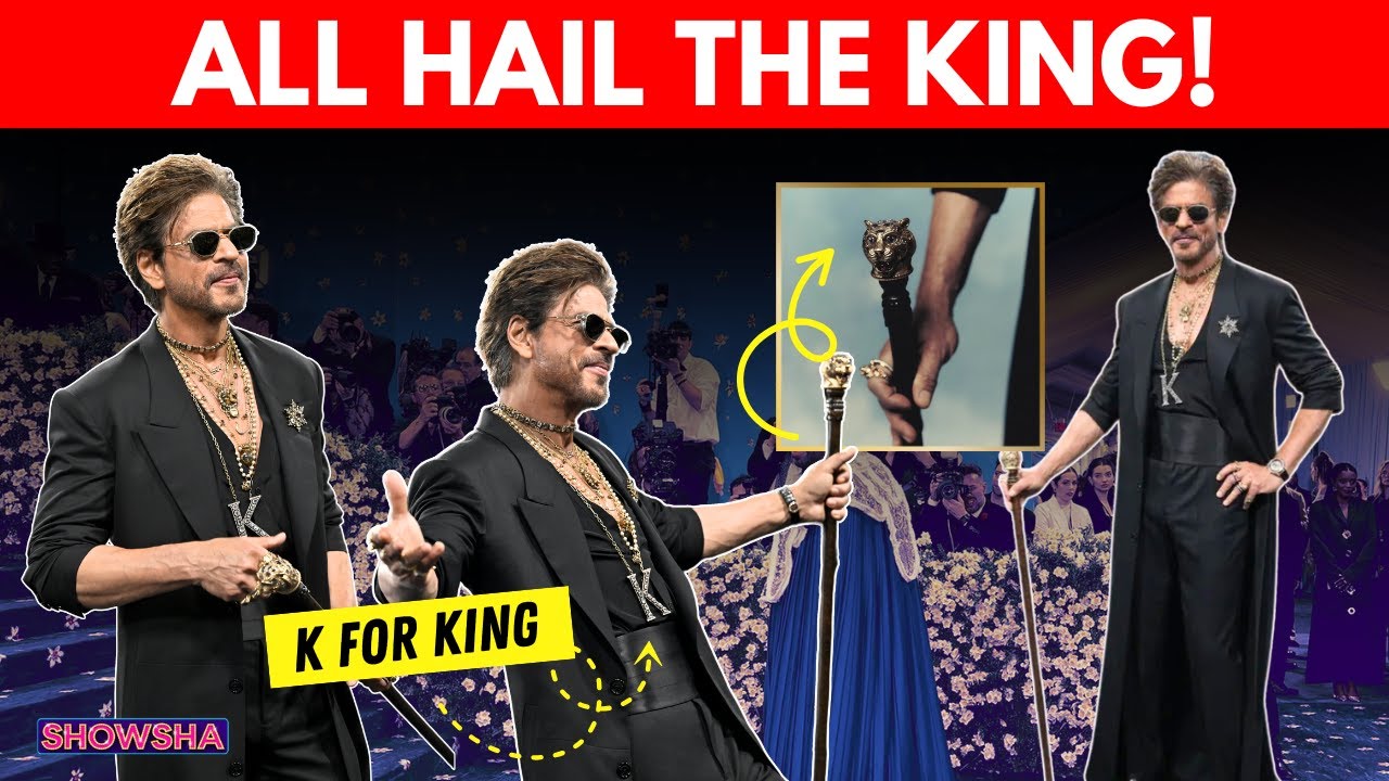 shahrukh khan dress designer SHAH RUKH KHAN IN SABYASACHI AT THE MET GALA, Shah Rukh Khan is one of the greatest superstars in the world. A cinematic hero, his blockbuster performances and leading-man charisma have created a