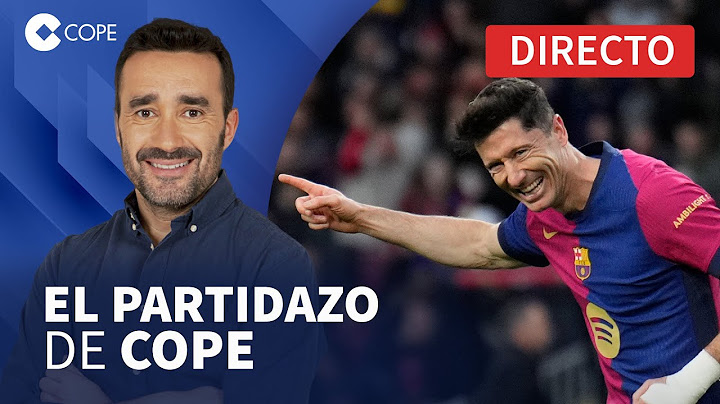 🔴 EL BARCELONA RECUPERA EL LIDERATO ANTES DE LA CHAMPIONS I El Tertulión de COPE, con Juanma Castaño
