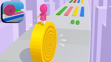 Layers Roll - All Levels Gameplay (Levels 93-97) | Android & iOS