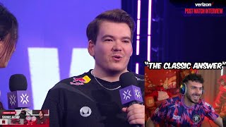 Tarik Reacts To G2 JonahP Full Interview After Beating PRX In VCT