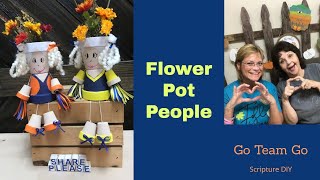 How to Make Flower Pot People