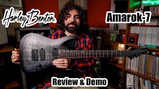 Harley Benton Amarok 7 String Review Demo