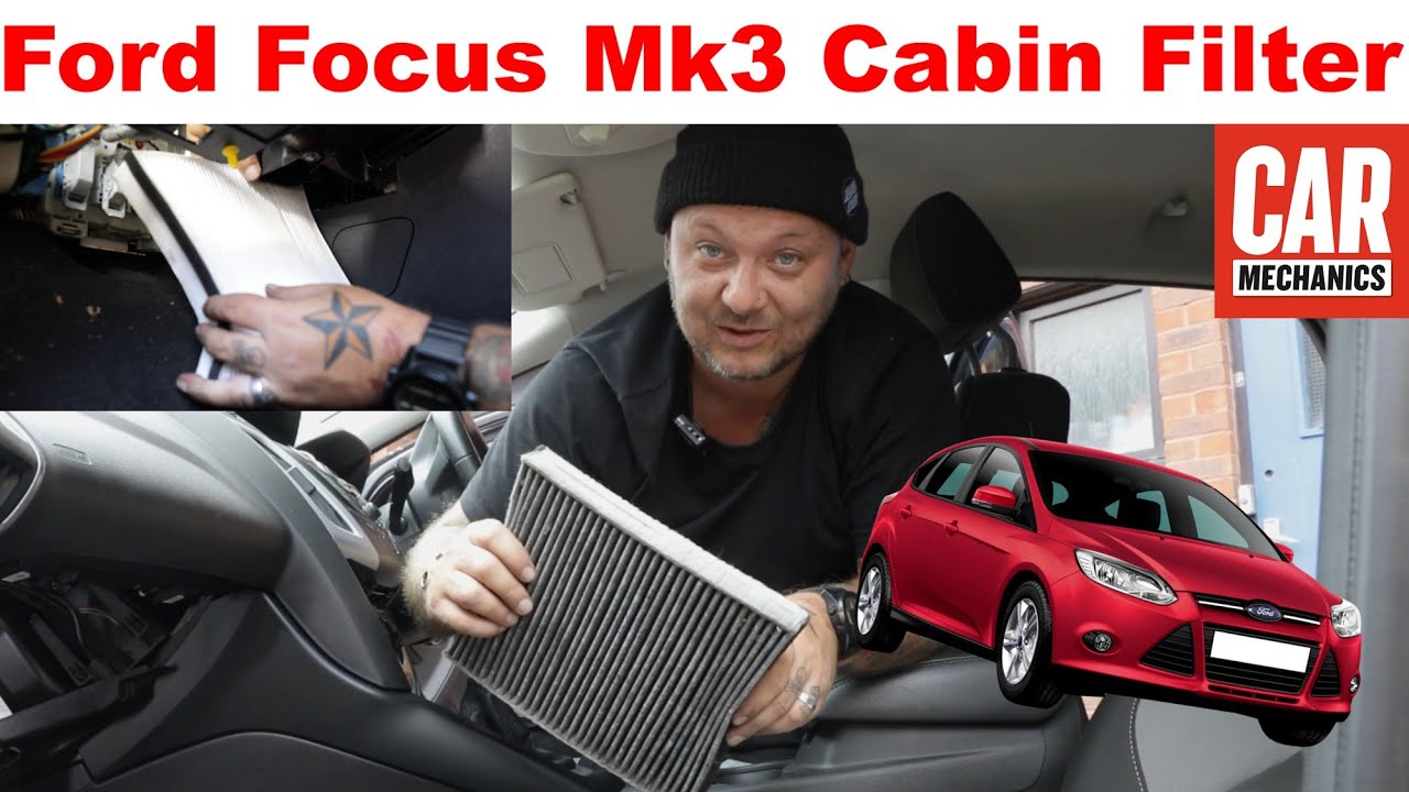 Ford Focus Mk3 Cabin Filter Replacement DIY 