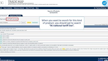 2019 Trade Map 1: Entering Trade Map