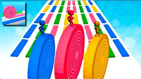 Layers Roll Games All Levels Walkthrough Android IOS, New Stick Run Games Gameplay Max Level