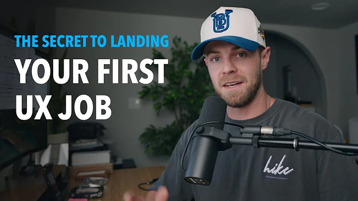 The Secret to Landing Your First UX Design Job
