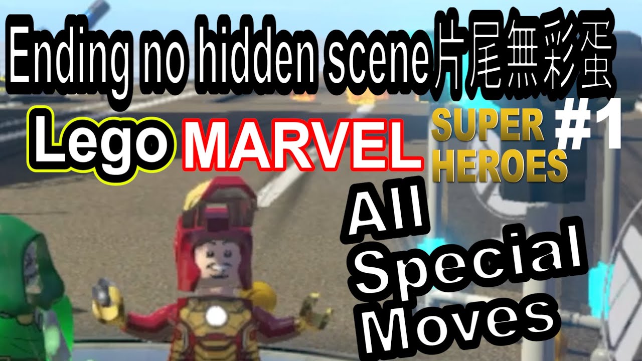 Lego Marvel Super Heroes#1 - All moves - YouTube