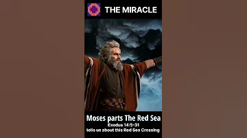 Moses Parts The Red Sea The Red Sea Crossing Moses Shorts Redsea 