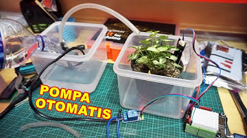 Penyiram Tanaman Otomatis Soil Moisture Sensor VLOG118