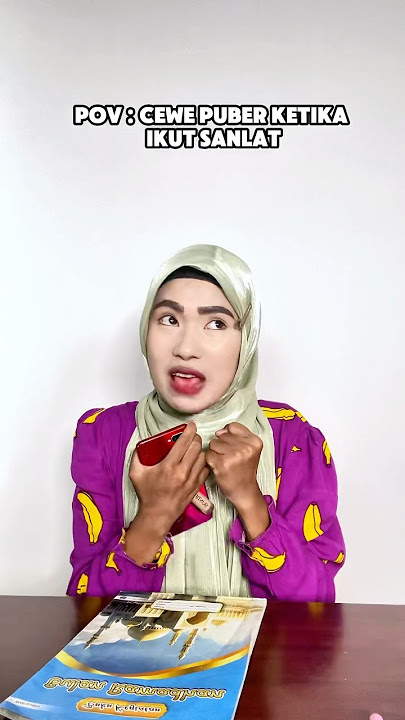 CEWEK PUBER IKUT SANLAT || EDISI RAMADHAN #ramadhan #comedy #cewekpuber #ichamarpuah