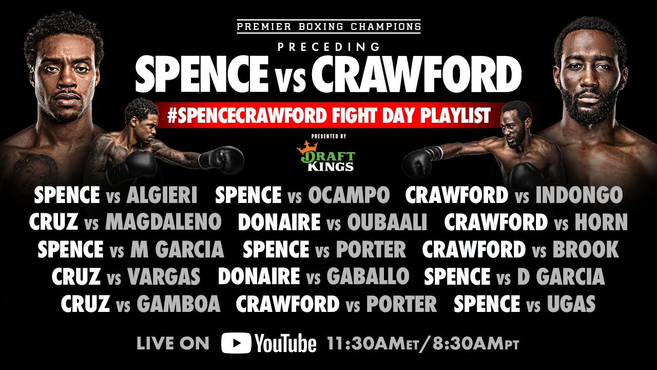 Spence vs Crawford Fight Night Playlist #SpenceCrawford