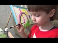 Как увлечь ребенка рисованием... :)