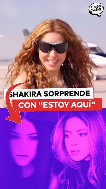 SHAKIRA SORPRENDE CON UNA NUEVA VERSIÓN DE "ESTOY AQUÍ" 🔥🎶 #Shakira #