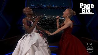 'Wicked' stars Cynthia Erivo and Ariana Grande 'Defy Gravity' with Oscars 2025 performance