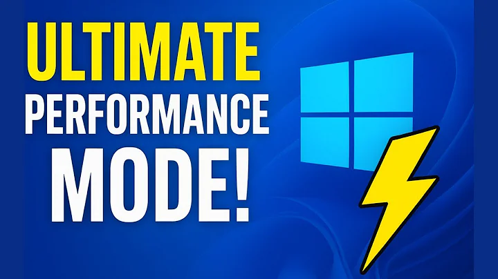 Enable ULTIMATE PERFORMANCE Mode on Windows 11 & 10