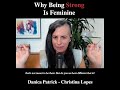 Christina Lopes | Why Being Strong Is Feminine | Ep. 220 #shorts