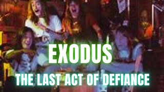 E̲x̲o̲d̲u̲s̲ "The Last Act of Defiance" (1989) Lyric Video