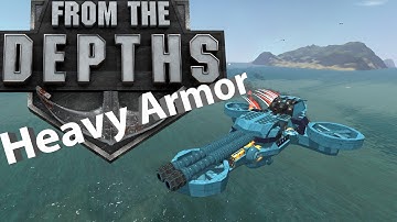 From the Depths multiplayer - E44 "Heavy Armor" Atlas Gamer HD