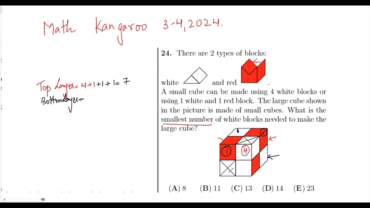 math kangaroo 2013-2024問題集　英語と中国語 math kangaroo 2013-2024問題集 英語と中国語 math kangaroo