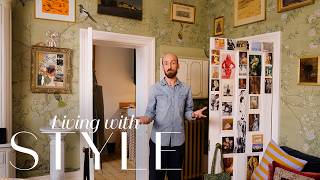 How Harald Donoghue Made His Small One-Bed Flat Feel Grand and Luxurious
