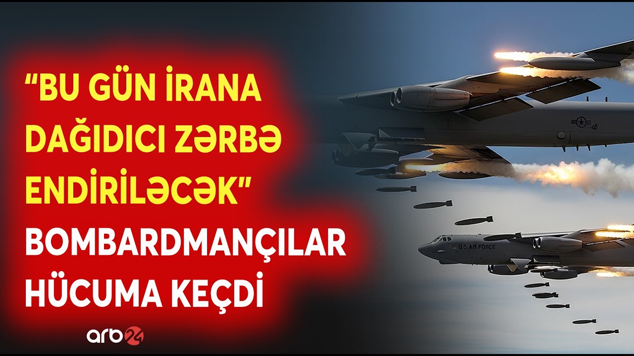 SON DƏQİQƏ! BOMBARDMANÇILAR HƏRƏKƏTƏ KEÇDİ - 