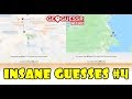 Geoguessr - Insane Guess Compilation #4