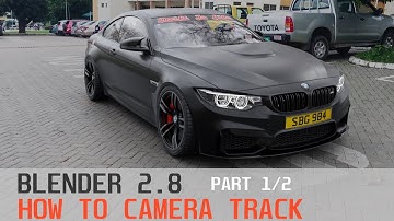 Blender 2.8 Camera Tracking Tutorial - Part 1/2 (Tracking The Video)