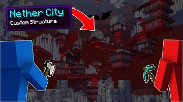 Minecraft, But There Are Custom Structures...