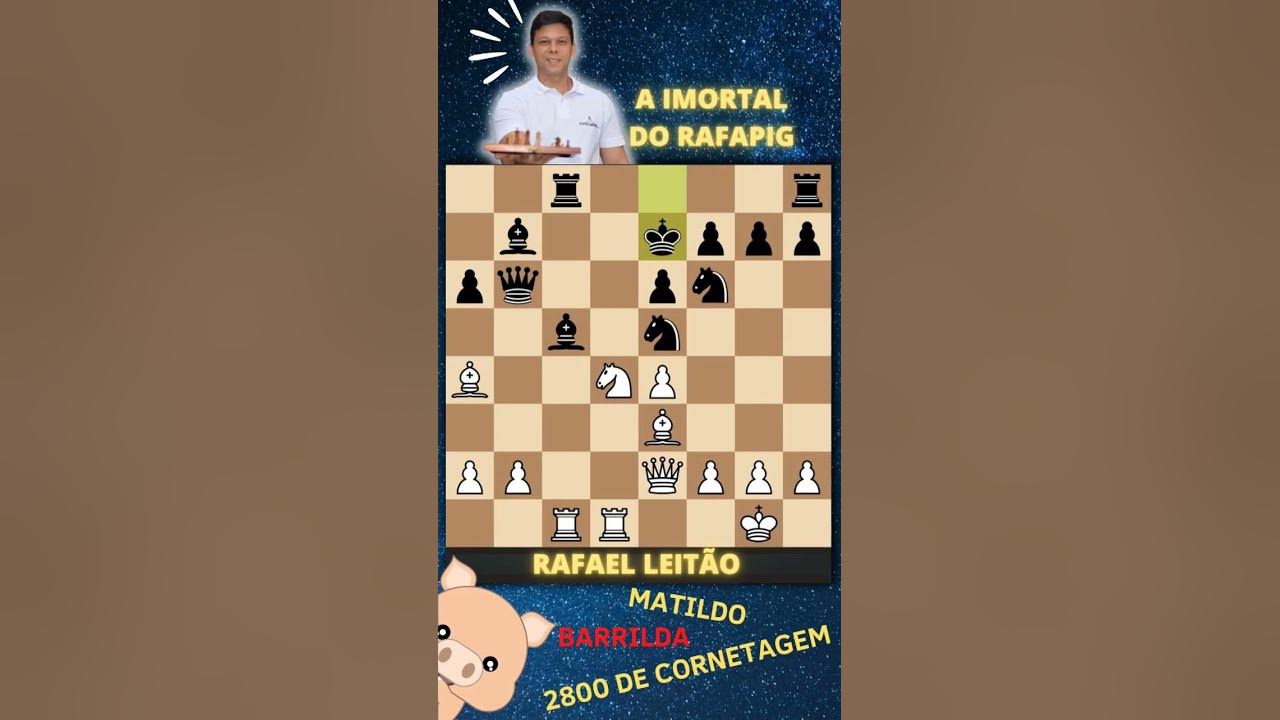 Os 30 anos de carreira do GM Rafael Leitão