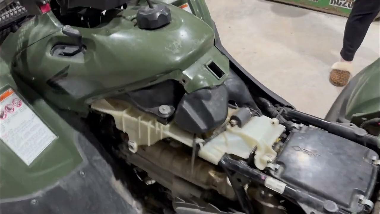 Honda Rancher/Foreman Running Rough/RichStuck Fuel Injector YouTube