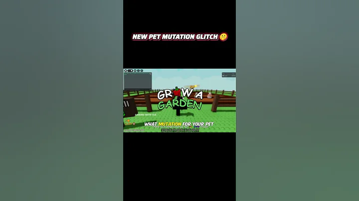 Pet Mutation Glitch In Grow a Garden! #growagarden #shorts #roblox