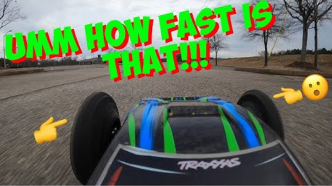 How FAST can a Rustler VXL Go?!? (GoPro Footage)