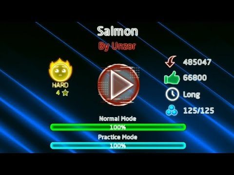 Salmon by Unzor | Geometry dash - YouTube