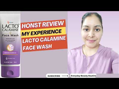 Lacto Calamine Face Wash For Oily Skin.HONEST REVIEW LACTO CALAMINE FACE WASH.Oily & Acne prone skin