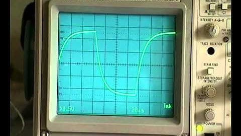 How to measure the capacitance of a cap with an oscilloscope.