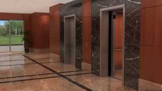 Otis Elevator Gen2 3D Animation