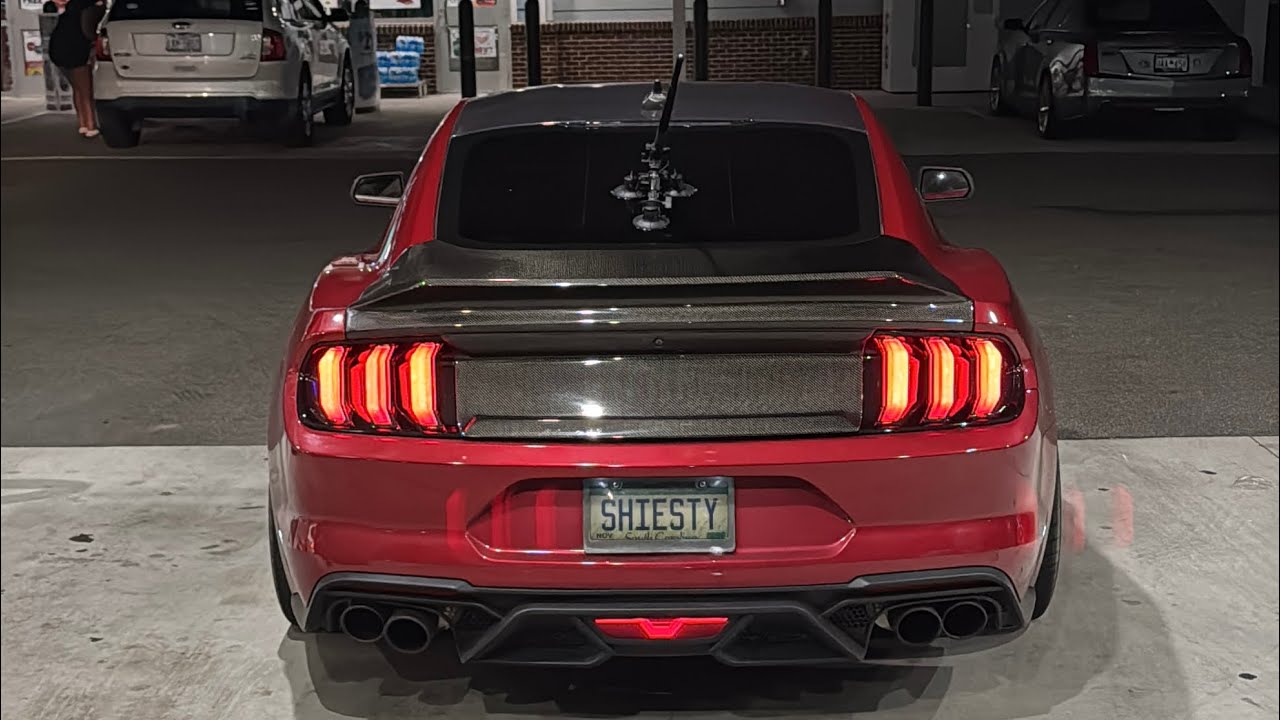 INSTALLING A GT500 REAR DIFFUSER ON MY MUSTANG GT - YouTube