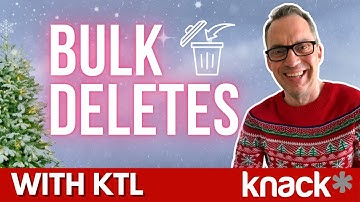 Powerful Deletion Tools with KTL