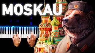MOSKAU - Piano cover видео