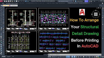 How To Arrange Your Structural Detail Drawing After Prota Structure Design.