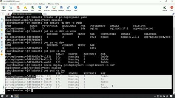 KubernetesK8S 入门进阶实战完整教程，黑马程序员K8S全套教程（基础+高级）   049   4 Pod控制器  Deploy…