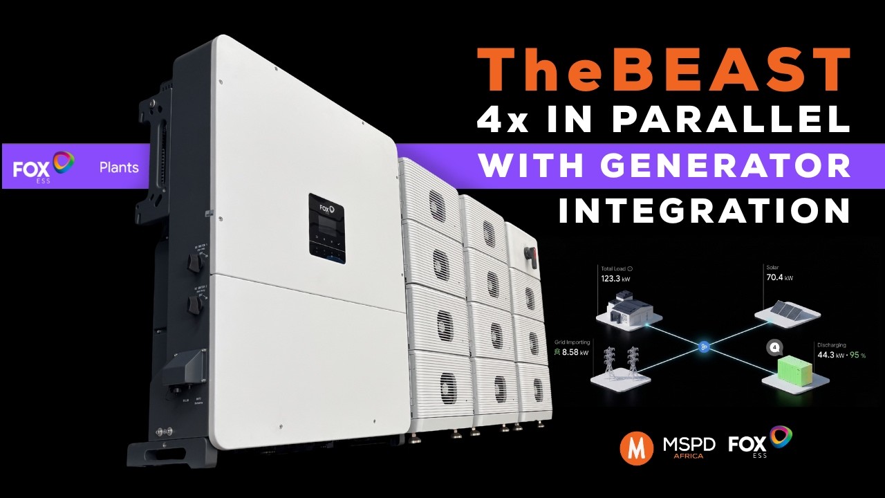 Fox ESS 'BEAST' (H3 Plus) in Parallel with Generator Integration - Food ...