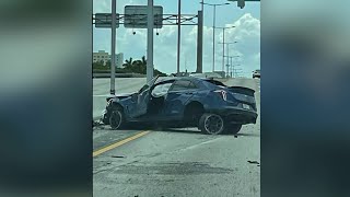 Suspect Hails Cab to Flee Hit-and-Run Crash on State Road 112 in Miami-Dade