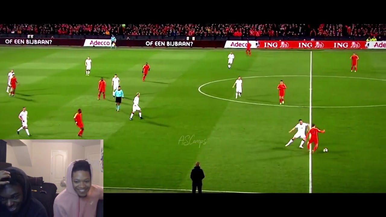 FRANKIE DE JONG - WHEN FOOTBALL BECOMES ART REACTION!!!
