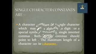 single character constants # c language