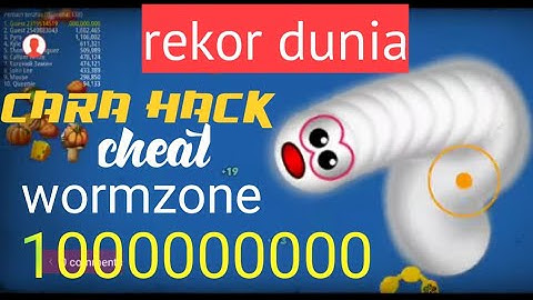 CARA CHEAT HACK WORMZONE NO ROOT ,AUTO TOP GLOBAL