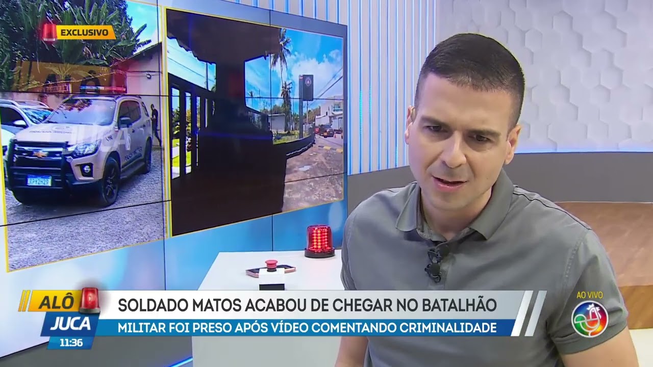 Soldado Matos acabou de chegar no batalhão | ALÔ JUCA | TV ARATU