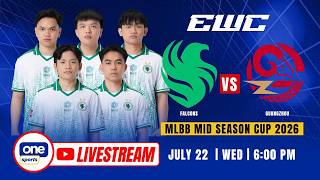 LIVE: TEAM FALCONS PH vs. GUANGZHOU GAMING | MSC ESPORTS WORLD CUP | JULY 22, 2026 screenshot 2